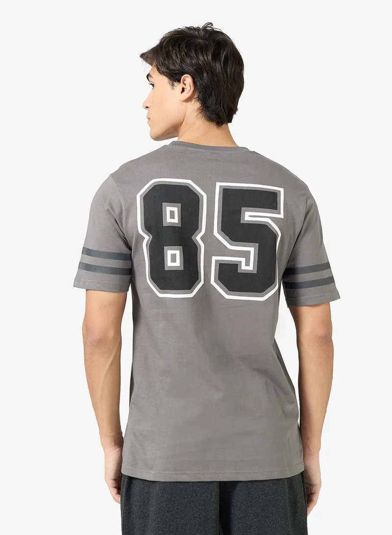 Seventy Five Graphic Print Regular Fit T-Shirt